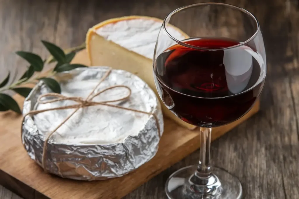 Camembert and Merlot